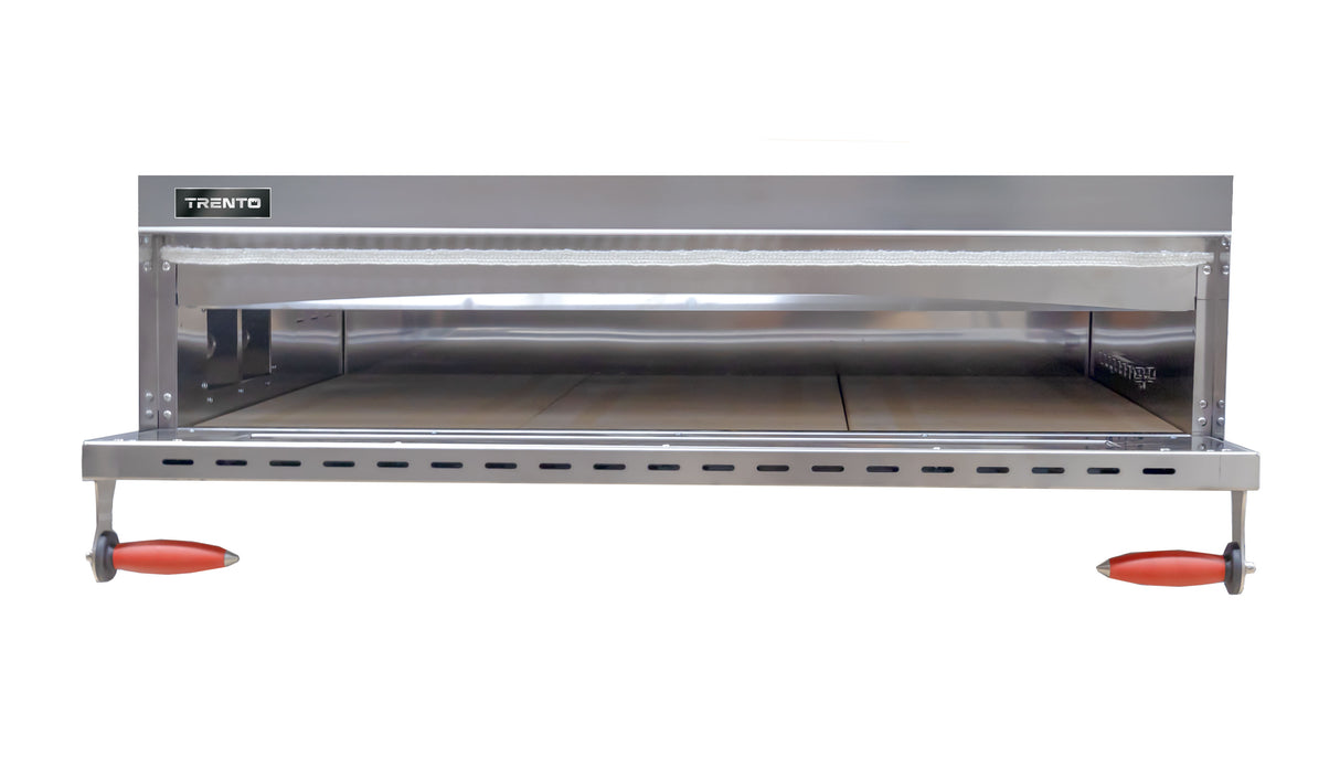 Trento Fuoco Series 43″ Single Chamber Pizza Oven with 27.6″ Chamber, Mechanical Display – 6.6 kW, 220 V, 3 Ph