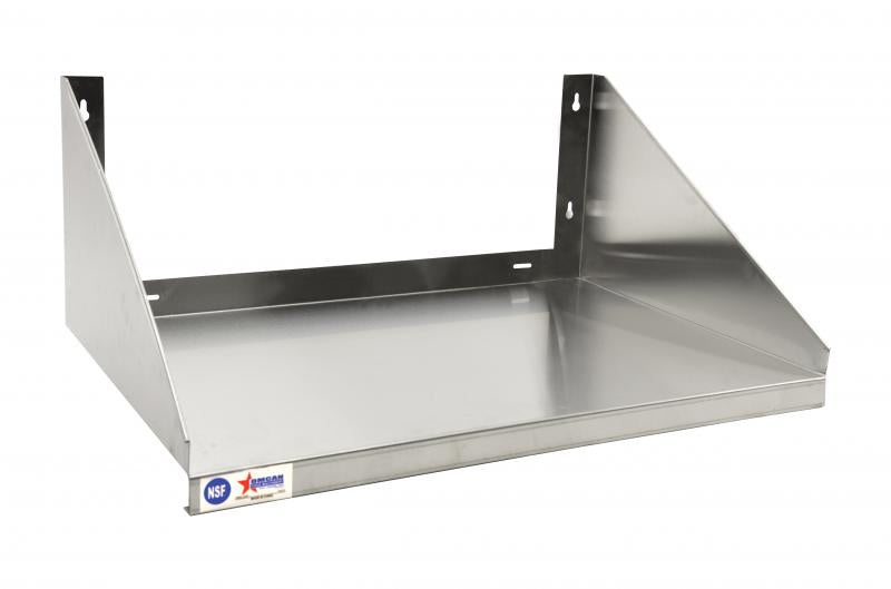 Omcan 20″ x 24″ Stainless Steel Microwave Shelf