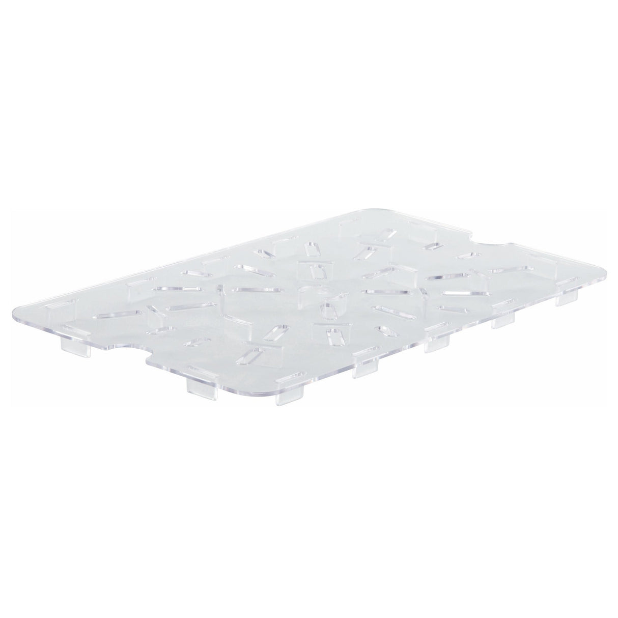 Winco PFSH-DS - Drain Shelf for PFSH & PFHW series, 8-1/4" x 14-1/4", Clear