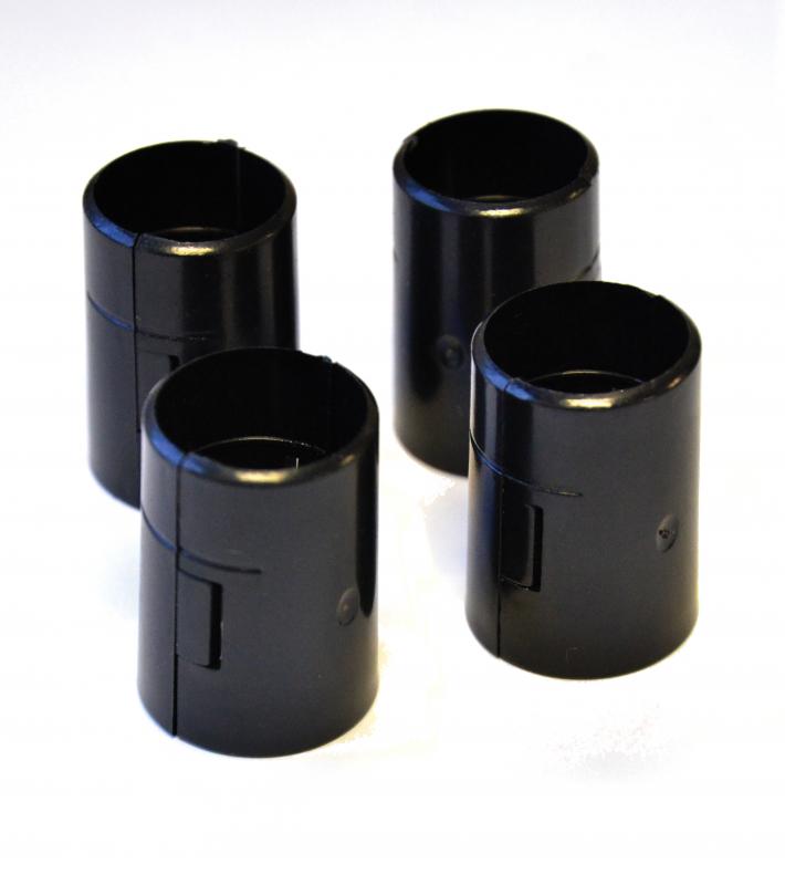 Omcan Black Abs Sleeve for Chrome and Epoxy Stock Shelves