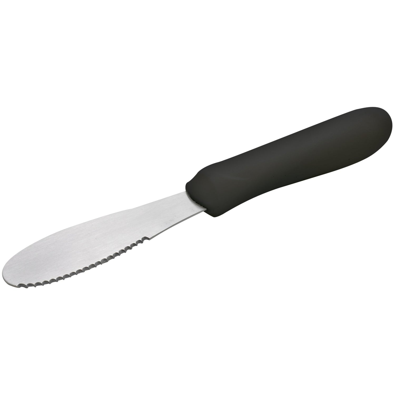 Winco TKP-31 - Sandwich Spreader, Black Polypropylene Handle, 3-5/8" x 1-1/4" Blade