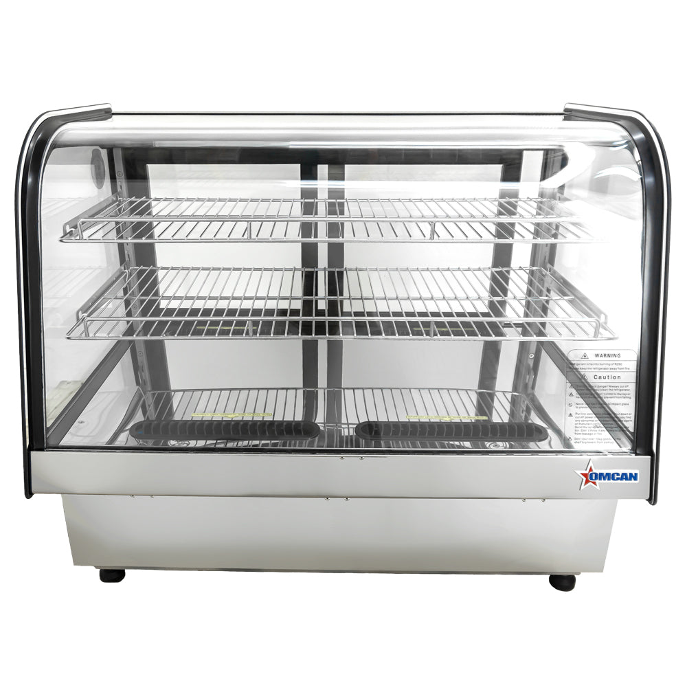 Omcan 35″ Drop-in Refrigerated Showcase 112 Liter (3.95 cu.ft.) Capacity
