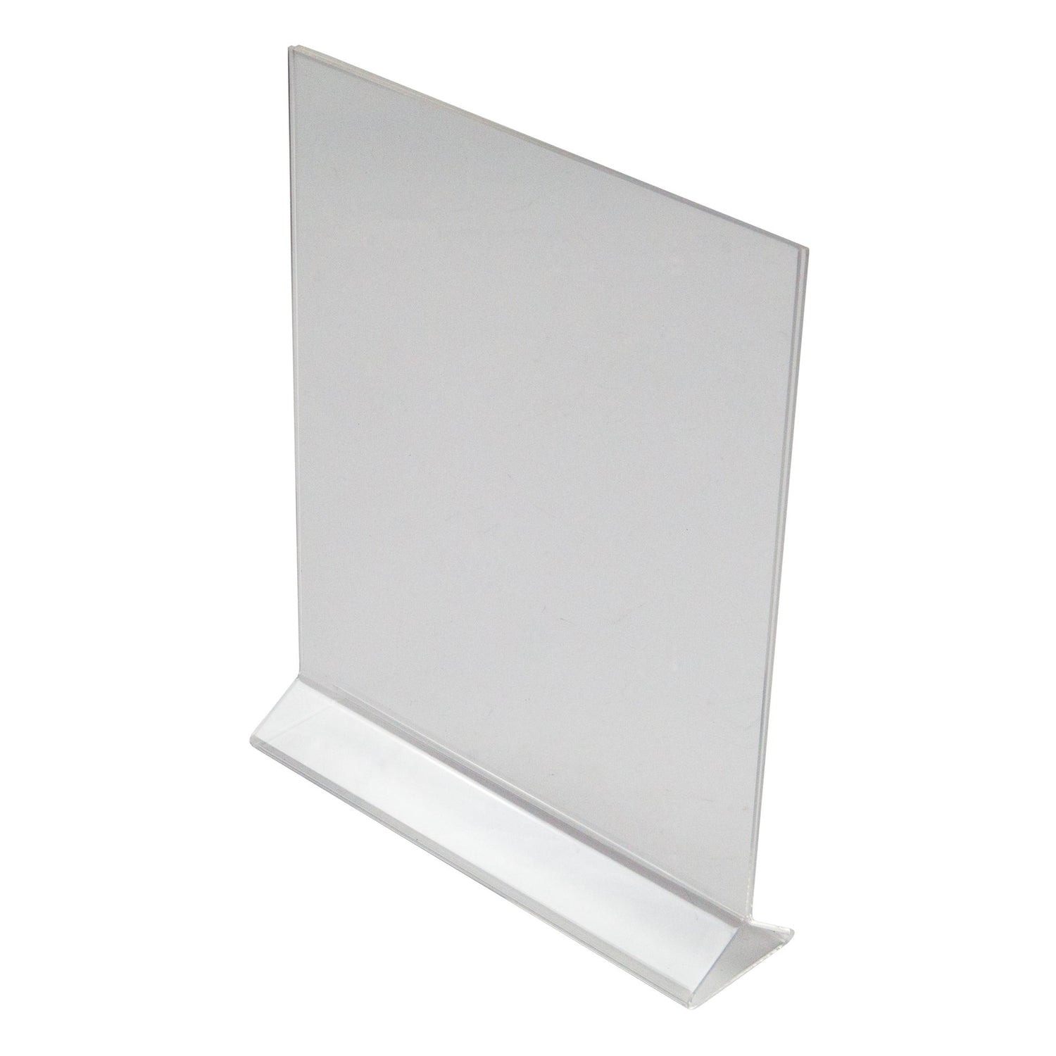 Winco ATCH-811 - Double-Sided Clear Acrylic Menu Stand - 8" x 11"