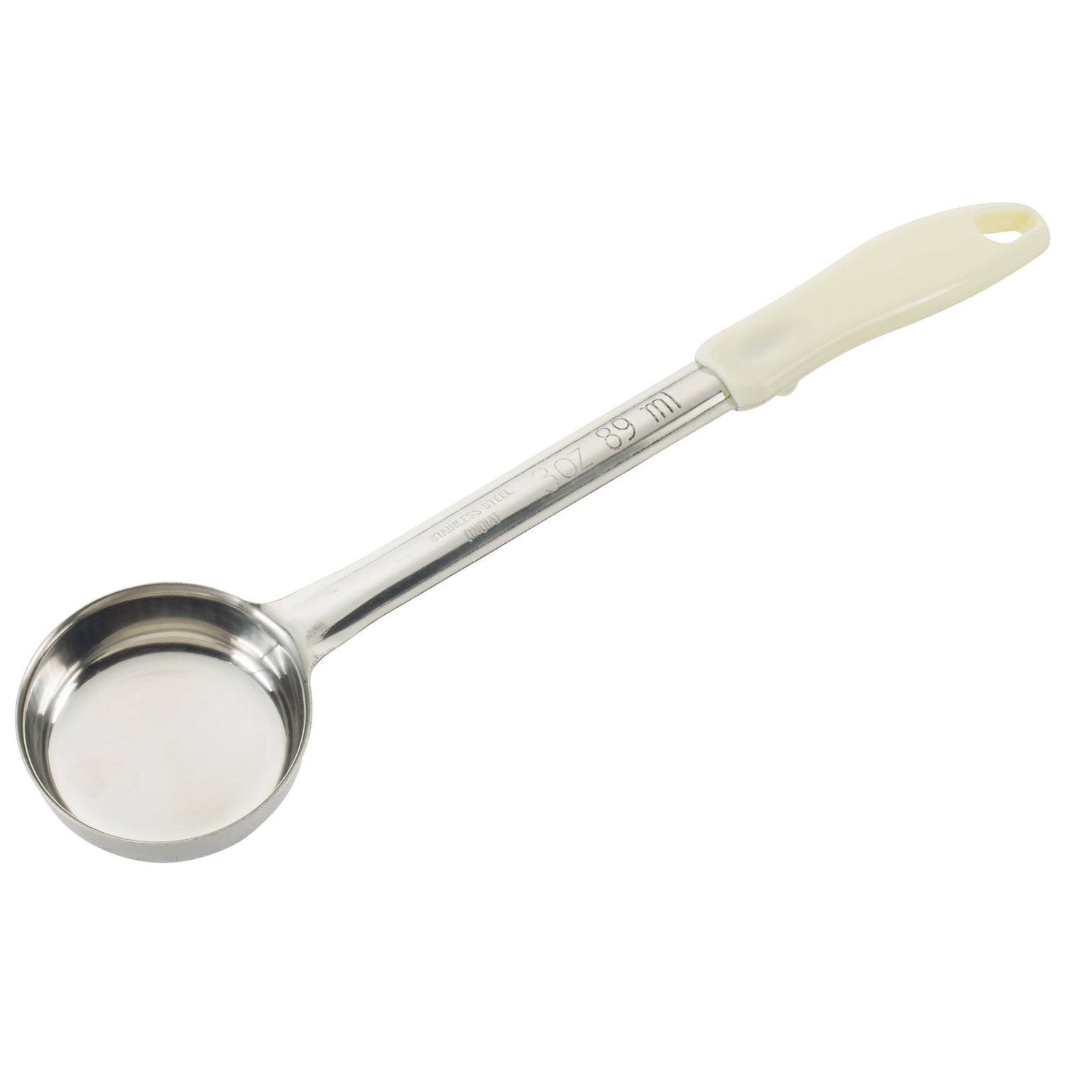 Winco FPS-3 - One-Piece Stainless Steel Portioners - Solid, 3 oz