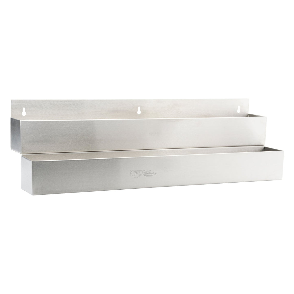 Winco SPR-32D - Bar Maid Double Bar Speed Rail, Stainless Steel - 32"