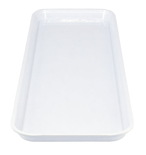 Omcan 26″ x 9″ x 3/4″ White Market Tray