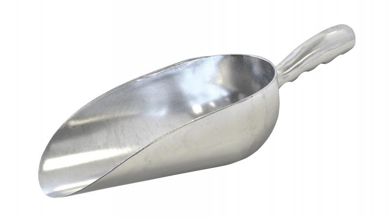 Omcan 58 oz One-Piece Aluminum Scoop with Round Bottom