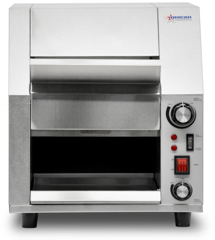 Omcan Commercial 10″ wide Conveyor Toaster with 3″ Opening – 120 V, 1800W