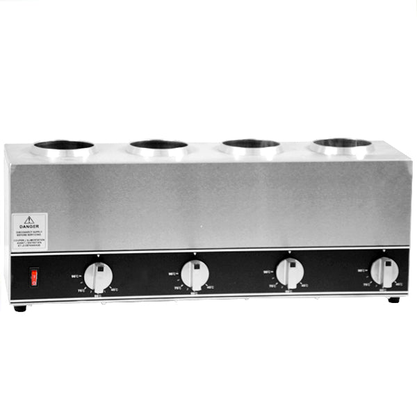 Omcan Quadruple Bottle Sauce Warmer