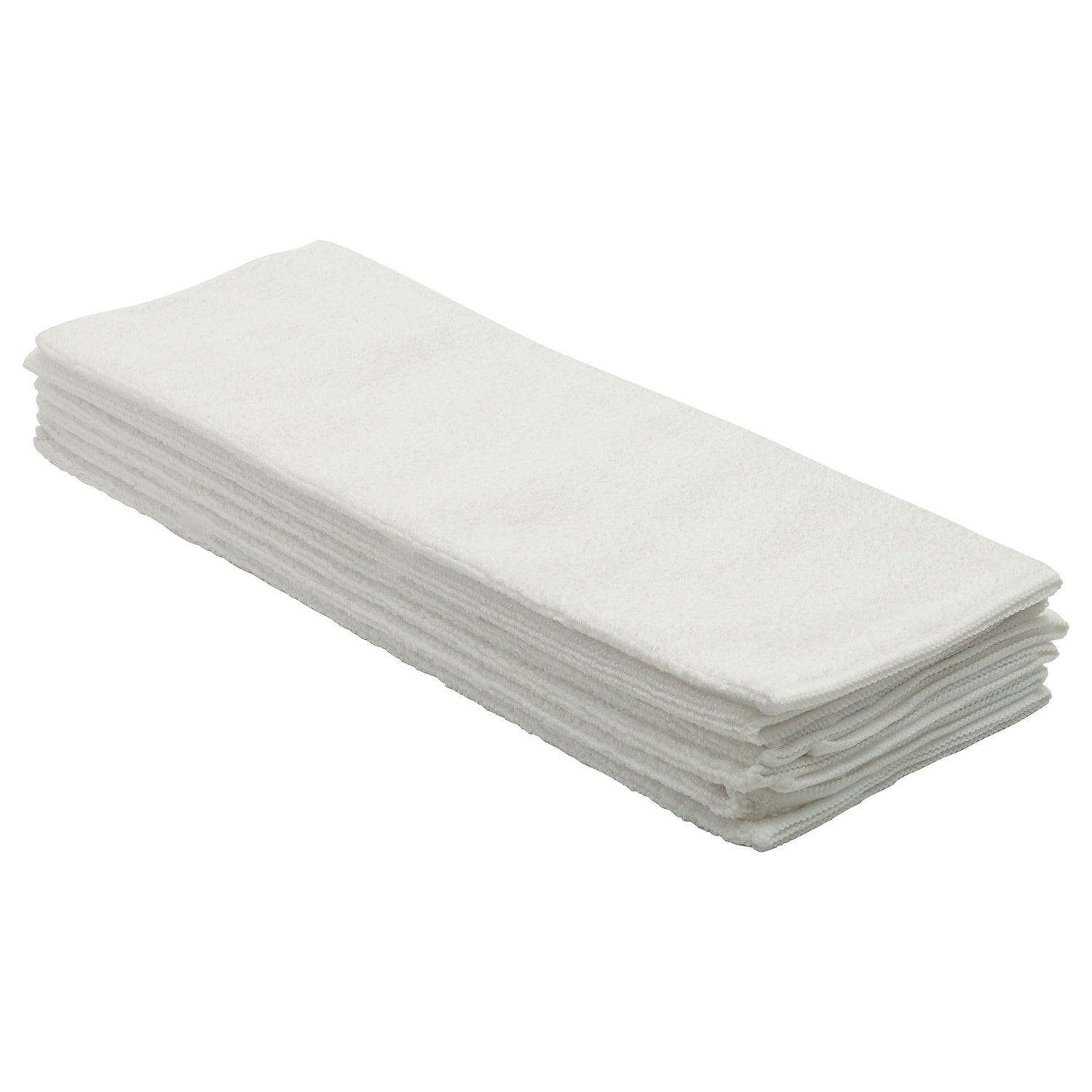 Winco BTM-16W - Microfiber Towel, 16" x 16", 6 Pack - White