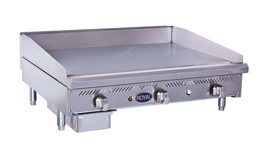 Royal RMG-18 18" Manual Natural Gas Griddle