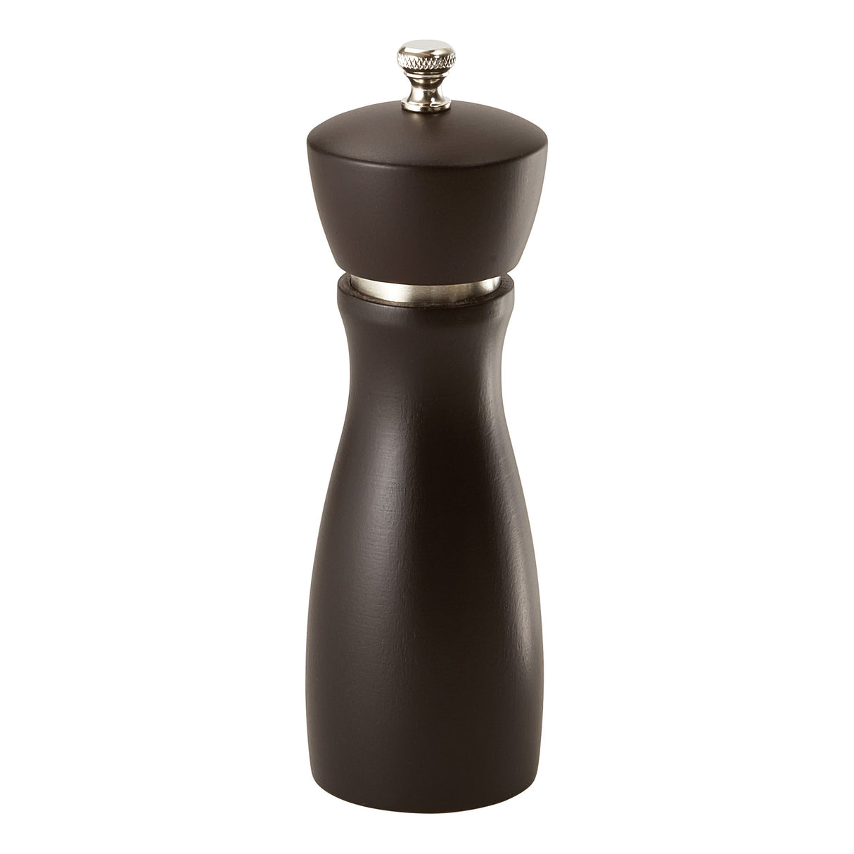 Winco WPM-6CD - 6" Maestro Gourmet Peppermill, Dark Espresso Wood