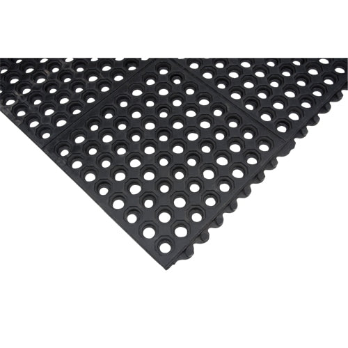 Axia Terracotta Black Anti Fatigue Mat 36" x 60" - AFD3660BN