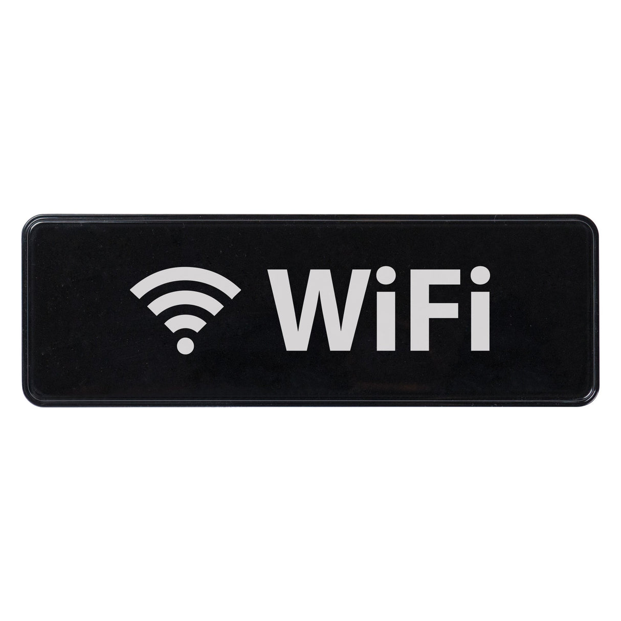 Winco SGN-330 - Information Signs, 9"W x 3"H - SGN-330 - WiFi