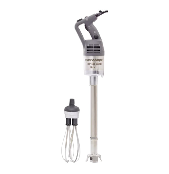 Robot Coupe MP450COMBI 18" Variable Speed Immersion Blender with 10" Whisk