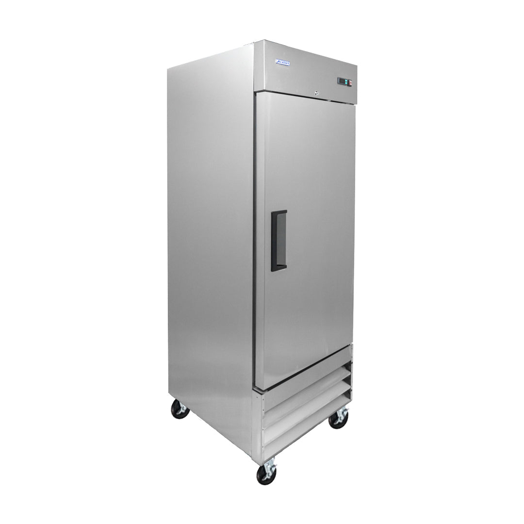 Omcan Aurora 29″ Reach-In Freezer, 1 Door, Stainless Steel, 21 cu.ft. Capacity – 110V, 456W