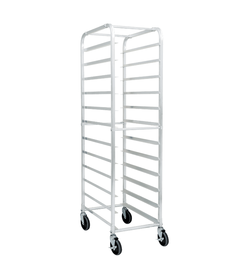 American Chef DURACK-15 Dough Box Rack – Aluminum, 15 Tiers, Knockdown, 20-1/4" x 26" x 69"H