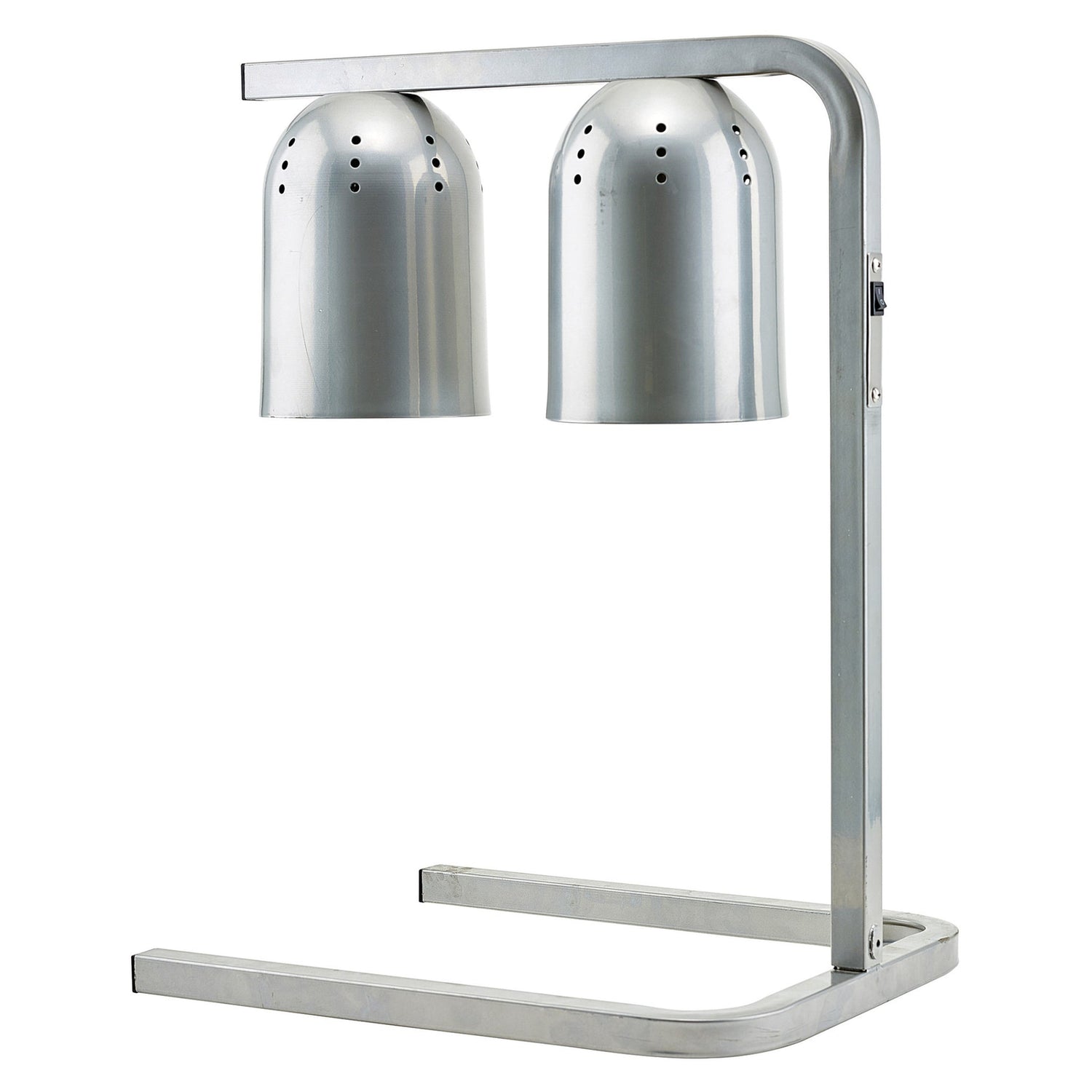 Winco EHL-2C - 3-Position Electric Heat Lamp, Gray