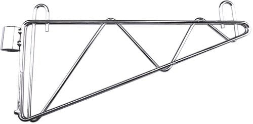 American Chef Green Epoxy Coated Single Tier Brackets For 14" Wire Shelving WB-14EP - VRS Restaurant Equipment & Supply Store