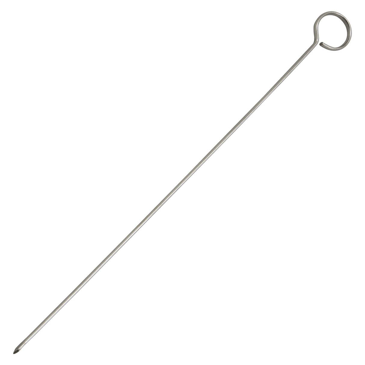 Winco SKO-12 - Oval Stainless Steel Skewers - 12"