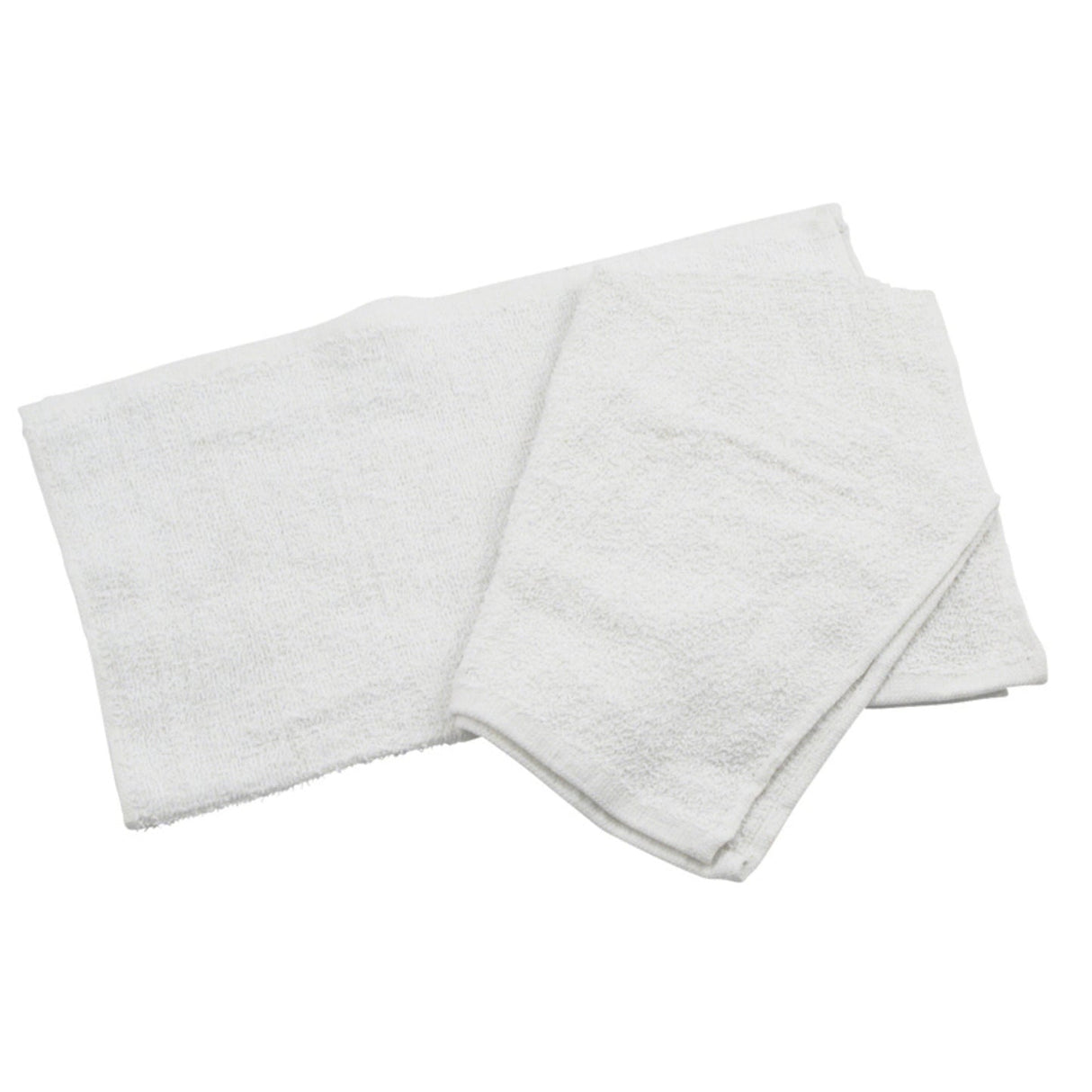 Winco BTW-30 - White Bar Towel, 16" x 19"