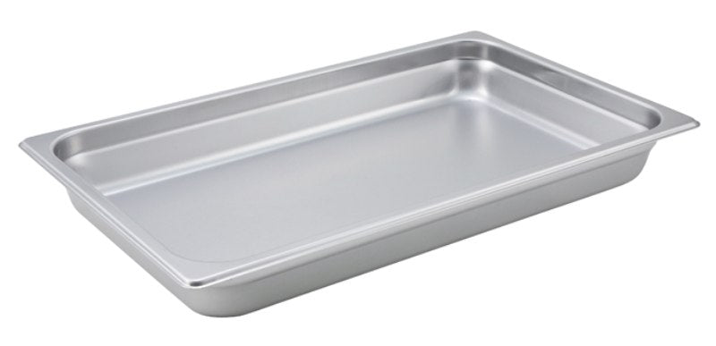 Winco Full Size Stainless Steel Anti-jam Steam Table Pan