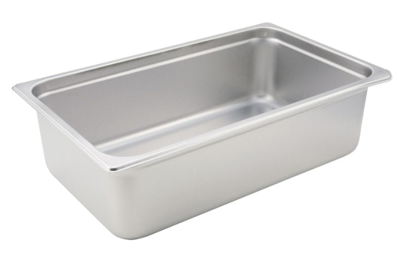 Winco Full Size Stainless Steel Anti-jam Steam Table Pan