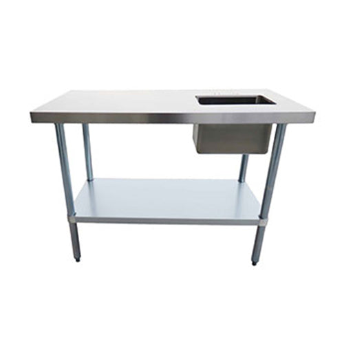 Stainless Steel Tables with Sink