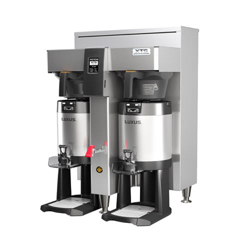 Satellite Coffee Brewer with sleek design, programmable settings, and customizable brew strengths.