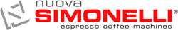 Nuova Simonelli logo, a leading manufacturer of professional coffee and espresso machines.