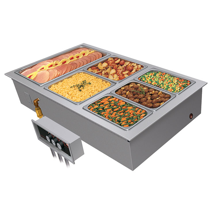 Hatco Drop-in Modular Heated Steam Well HWBI-2DA