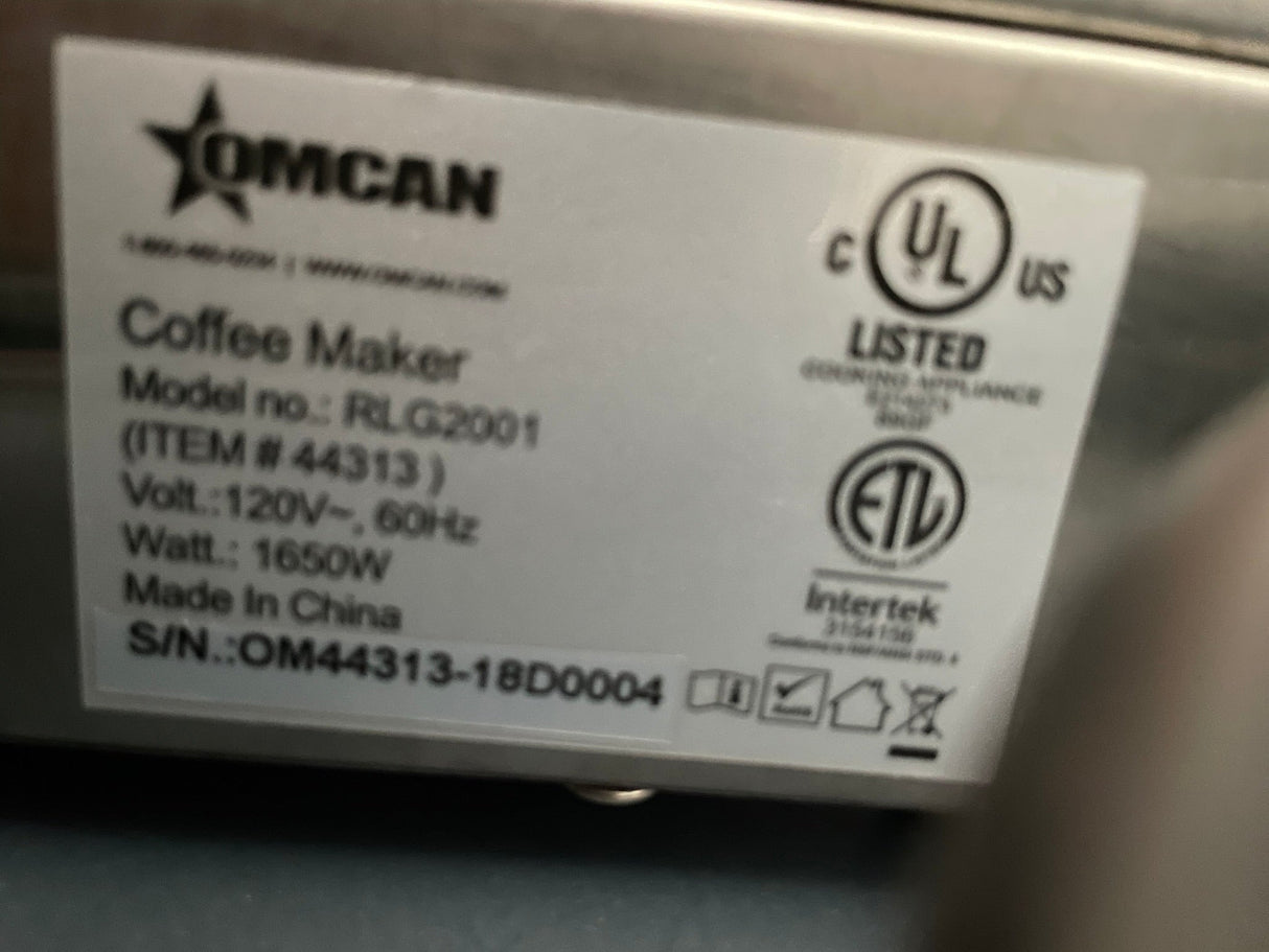 Omcan 44313 Coffee Maker