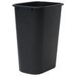 Winco PWR-41K - Waste Baskets - 41 Quart, Black