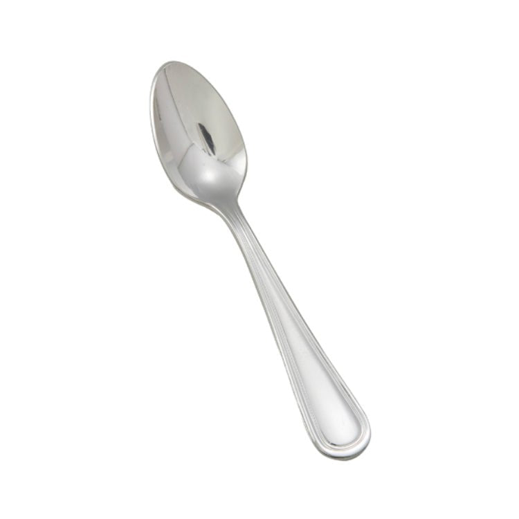 Winco Continental Demitasse Spoon, 18/0 Extra Heavyweight - 0021-09 - VRS Restaurant Equipment & Supply Store