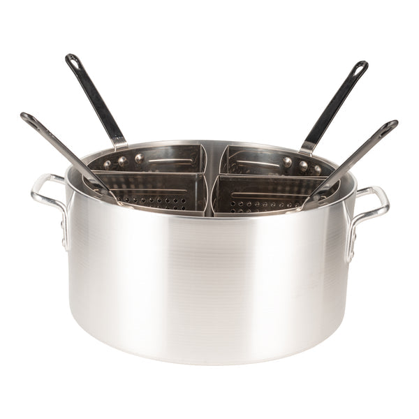 Browne Thermalloy Pasta Cooker With Inserts 20 Quart - 5813318