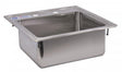 Omcan 39784 - 12.5″ x 10.25″ x 5.5″ Stainless Steel Single Drop in Sink with Self-Rimmed Edge