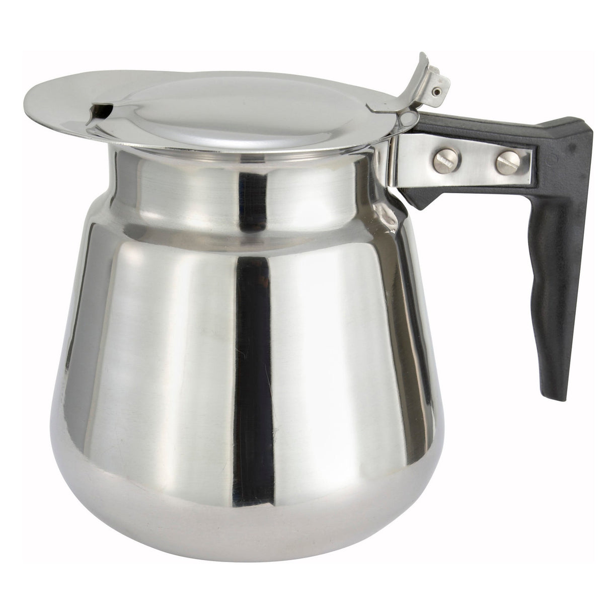 Winco CD-64 - 64oz Coffee Server w/Cover, S/S
