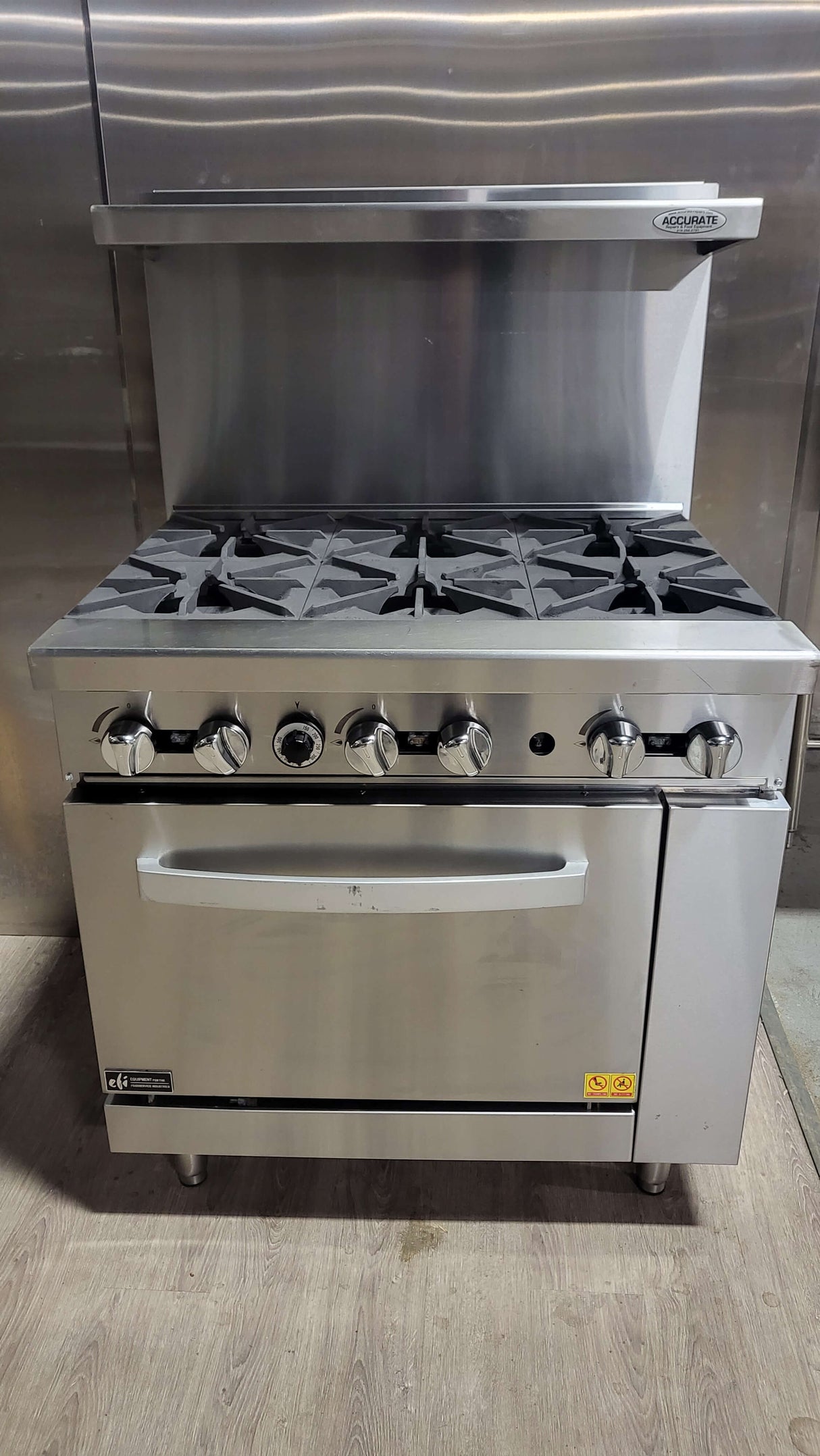 EFI RCTRS-6BN Oven Range - Natural Gas