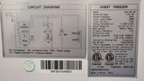 New Air NIF-80-CG Chest Freezer