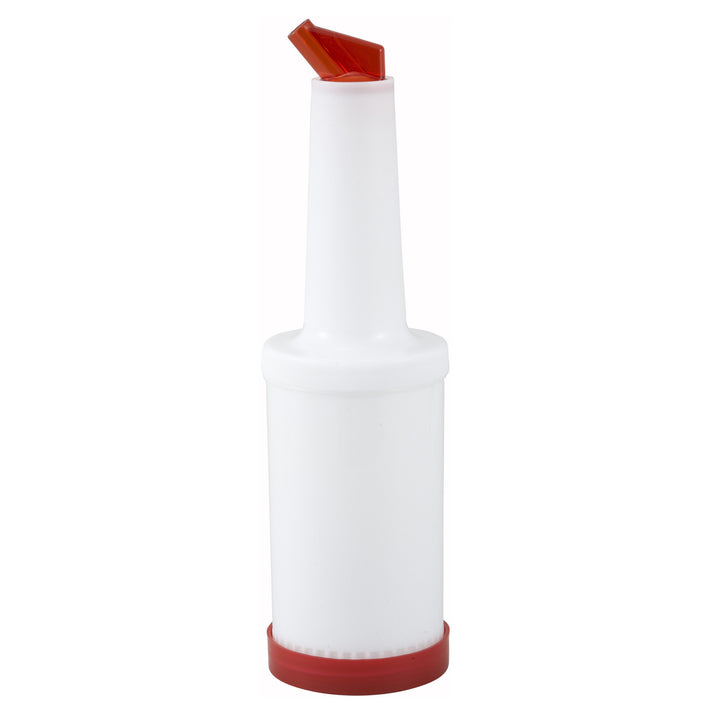 American Chef PJB-1R Red 1-Quart Pour Bottle