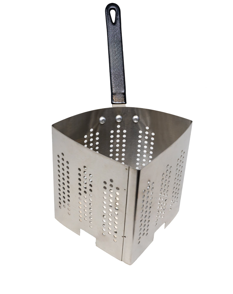 Omcan 40515 - 20 qt Aluminum Pasta Cooker Set with 4 Stainless Steel Inserts