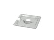 Omcan 80281 - 1/6-Size Slotted Stainless Steel Steam Table Pan Cover
