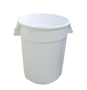 Omcan 32-Gallon Polyethylene White Food Storage Container