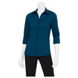 Chef Works WA34-BLU-M - Women's Finesse Shirt, Blue, Medium