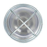 Component Hardware L55-1024-CSA - 100W Surface Mount CSA Approved Incandescent Hood Light With Clear Coated Tempered Glass Globe And Wire Guard