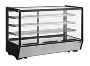 Omcan 60″ Countertop Square Glass Refrigerated Display RS-CN-0277S-5
