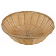 Winco PWBN-9R - Tan Poly Woven Baskets - Round