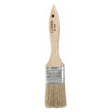 Winco WBR-15 - Pastry/Basting Brush with Metal Ferrule - 1-1/2" Flat