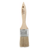 Winco WBR-15 - Pastry/Basting Brush with Metal Ferrule - 1-1/2" Flat