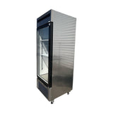 EFI C1-27GDSVC Glass Door Refrigerator - 1 Door - Cosmetic Damage